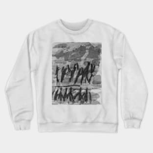 Abstract tree Crewneck Sweatshirt